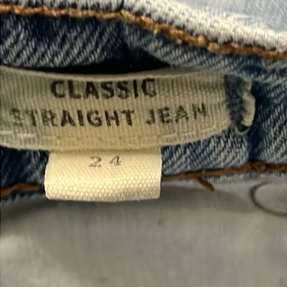 MADEWELL CLASSIC STRAIGHT JEAN SIZE 24‎